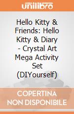 Hello Kitty & Friends: Hello Kitty & Diary - Crystal Art Mega  Activity Set (DIYourself) giochi
