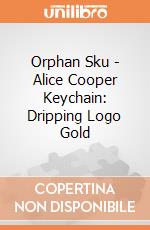 Orphan Sku - Alice Cooper Keychain: Dripping Logo Gold giochi
