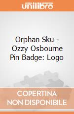 Orphan Sku - Ozzy Osbourne Pin Badge: Logo giochi
