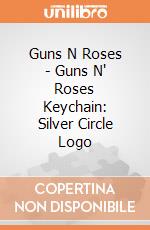 Guns N Roses - Guns N' Roses Keychain: Silver Circle Logo giochi