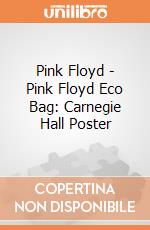 Pink Floyd - Pink Floyd Eco Bag: Carnegie Hall Poster giochi
