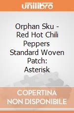 Orphan Sku - Red Hot Chili Peppers Standard Woven Patch: Asterisk giochi