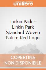 Linkin Park - Linkin Park Standard Woven Patch: Red Logo giochi