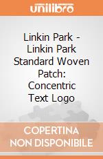 Linkin Park - Linkin Park Standard Woven Patch: Concentric Text Logo giochi