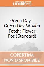 Green Day - Green Day Woven Patch: Flower Pot (Standard) giochi