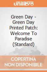 Green Day - Green Day Printed Patch: Welcome To Paradise (Standard) giochi