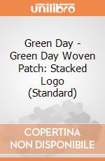 Green Day - Green Day Woven Patch: Stacked Logo (Standard) giochi