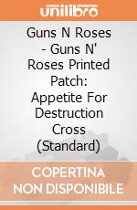 Guns N Roses - Guns N' Roses Printed Patch: Appetite For Destruction Cross (Standard) giochi