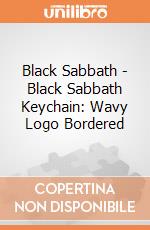 Black Sabbath - Black Sabbath Keychain: Wavy Logo Bordered giochi