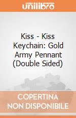 Kiss - Kiss Keychain: Gold Army Pennant (Double Sided) giochi