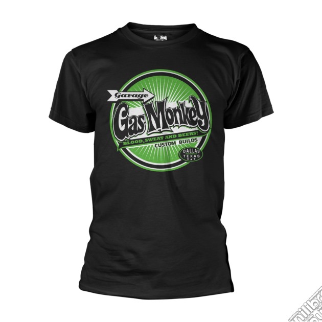 Gas Monkey Garage - Green Circle Custom Builds (T-Shirt Unisex Tg. M) gioco