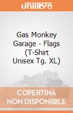Gas Monkey Garage - Flags (T-Shirt Unisex Tg. XL) gioco di PHM