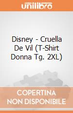 Disney - Cruella De Vil (T-Shirt Donna Tg. 2XL) gioco di PHM