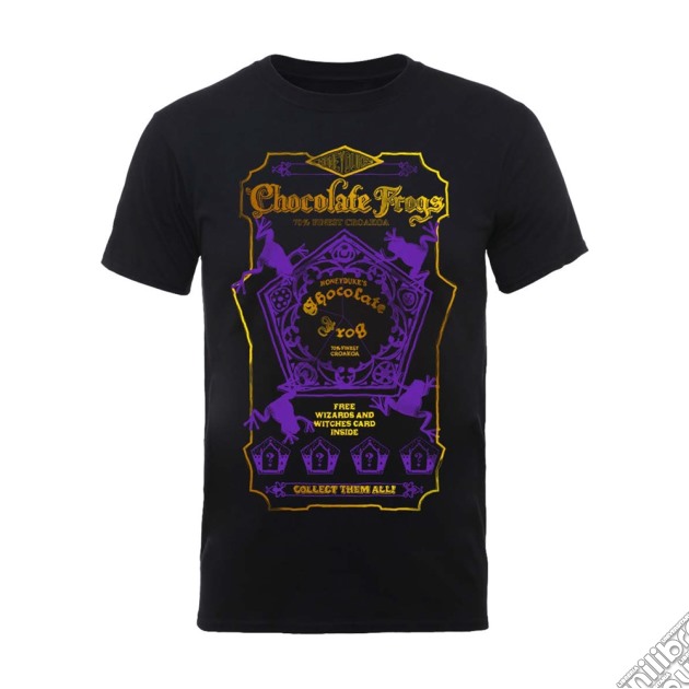 Harry Potter - Chocolate Frogs (T-Shirt Unisex Tg. S) gioco