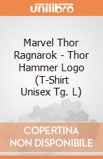 Marvel Thor Ragnarok - Thor Hammer Logo (T-Shirt Unisex Tg. L) gioco
