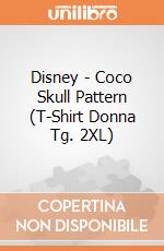 Disney - Coco Skull Pattern (T-Shirt Donna Tg. 2XL) gioco di PHM