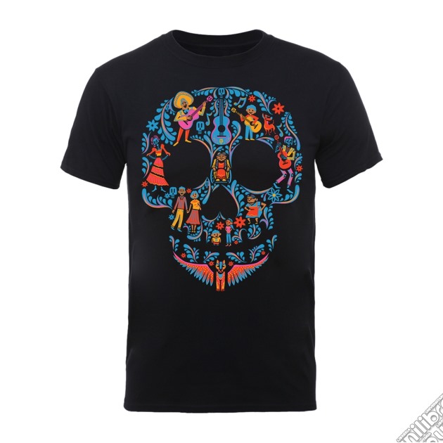 Disney - Coco Skull Pattern (T-Shirt Unisex Tg. S) gioco di PHM