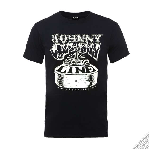 Johnny Cash - Walk The Line (T-Shirt Unisex Tg. L) gioco di PHM