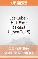 Ice Cube - Half Face (T-Shirt Unisex Tg. S) gioco di PHM