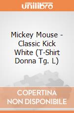 Mickey Mouse - Classic Kick White (T-Shirt Donna Tg. L) gioco