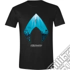 Aquaman - Ocean Logo Black (T-Shirt Unisex Tg. S) gioco