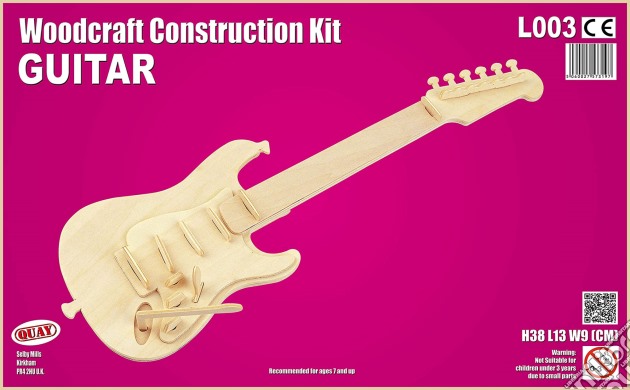 Quay: Woodcraft Construction Kit Guitar gioco