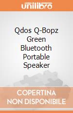 Qdos Q-Bopz Green Bluetooth Portable Speaker gioco