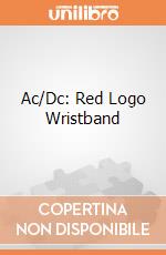 Ac/Dc: Red Logo Wristband giochi