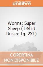 Worms: Super Sheep (T-Shirt Unisex Tg. 2XL) gioco di Terminal Video