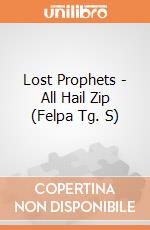 Lost Prophets - All Hail Zip (Felpa Tg. S) gioco di Bioworld