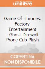 Game Of Thrones: Factory Entertainment - Ghost Direwolf Prone Cub Plush gioco di Factory Entertainment