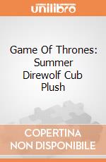 Game Of Thrones: Summer Direwolf Cub Plush gioco di Factory Entertainment