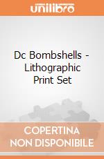 Dc Bombshells - Lithographic Print Set gioco di Factory Entertainment