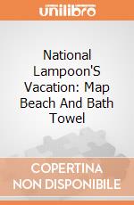 National Lampoon'S Vacation: Map Beach And Bath Towel gioco