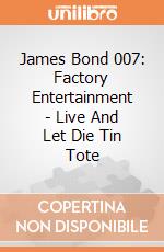 James Bond 007: Factory Entertainment - Live And Let Die Tin Tote gioco