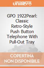 GPO 1922Pearl: Classic Retro-Style Push Button Telephone With Pull-Out Tray gioco di Gpo