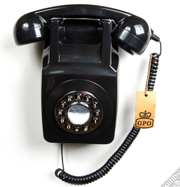 GPO 746WALLBLA: Retro Wallphone 70'S Design gioco di Gpo