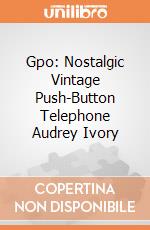 Gpo: Nostalgic Vintage Push-Button Telephone Audrey Ivory gioco