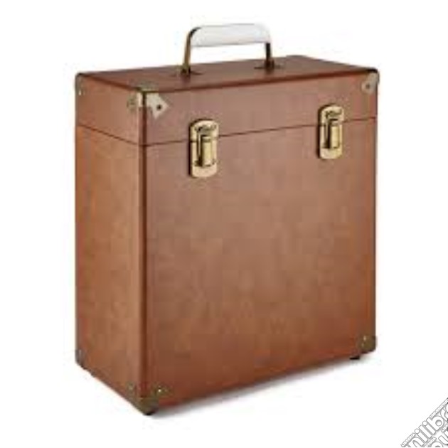 GPO CASE12BRO: Portable Retro-Style Carry Case For Lps, Albums And 12-Inch Vinyl Records (Holds 30 Albums) gioco di Gpo
