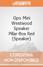 Gpo Mini Westwood Speaker Pillar-Box Red (Speaker) gioco di Gpo