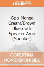 Gpo Manga Cream/Brown Bluetooth Speaker Amp (Speaker) gioco di Gpo