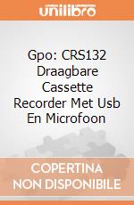 Gpo: CRS132 Draagbare Cassette Recorder Met Usb En Microfoon gioco