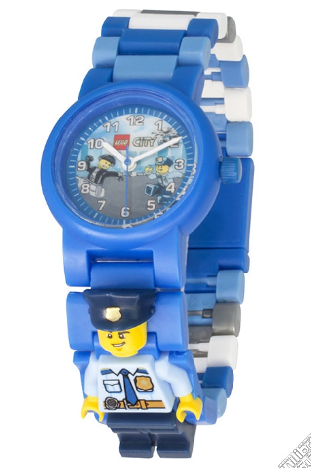Orologio LEGO City Policeman Minifigure gioco di GAF