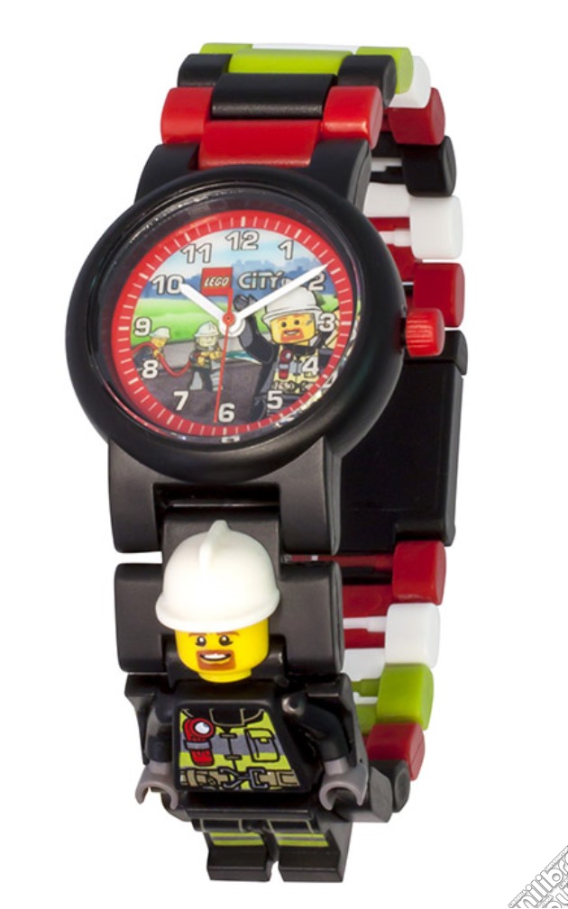 Orologio LEGO City Fireman Minifigure gioco di GAF