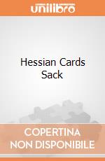 Hessian Cards Sack gioco