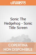 Sonic The Hedgehog - Sonic Title Screen giochi