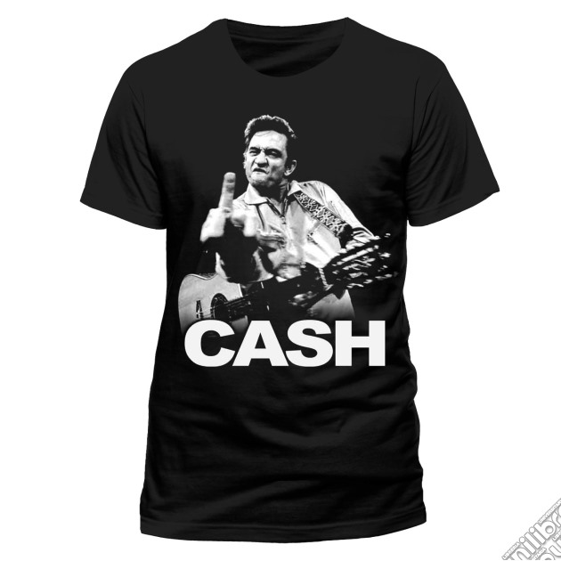 Johnny Cash - Finger Salutes (T-Shirt Uomo S) gioco di CID
