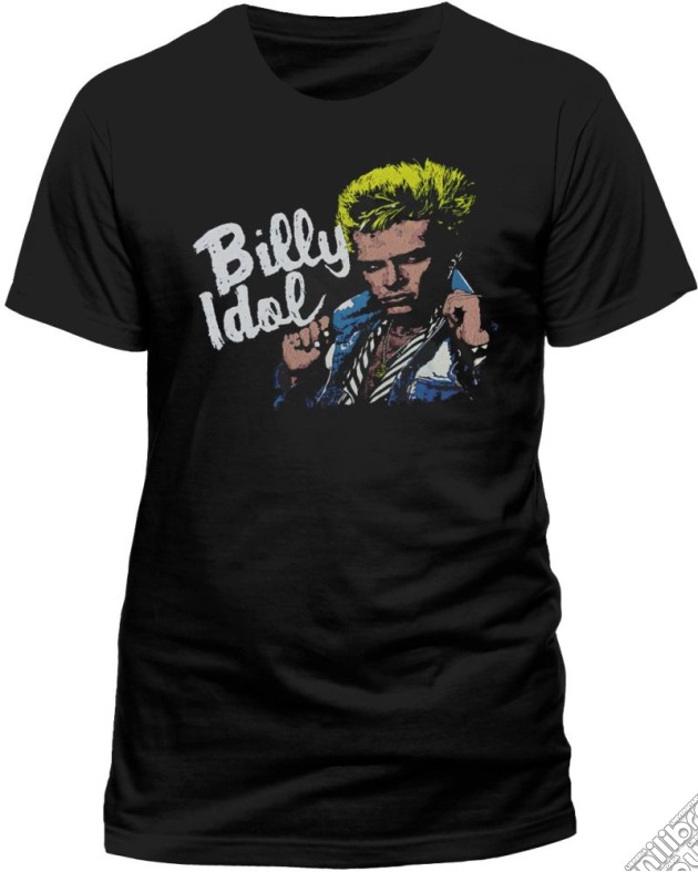 Billy Idol - Vintage Photo (T-Shirt Uomo S) gioco di CID