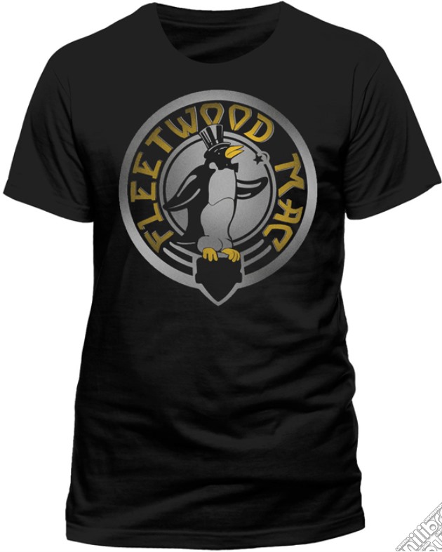 Fleetwood Mac - Penguin Logo (T-Shirt Uomo M) gioco di CID