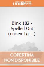 Blink 182 - Spelled Out (unisex Tg. L) gioco di CID